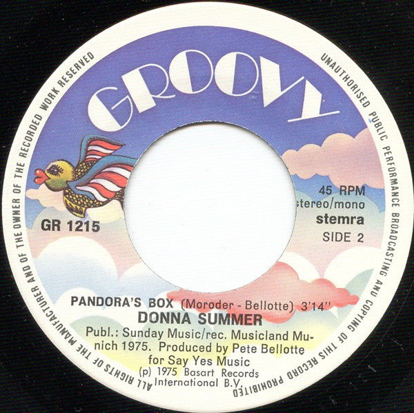 Donna Summer : Virgin Mary (7")