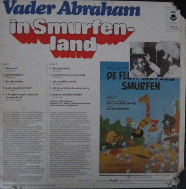 Vader Abraham : Vader Abraham In Smurfenland (LP, Album)