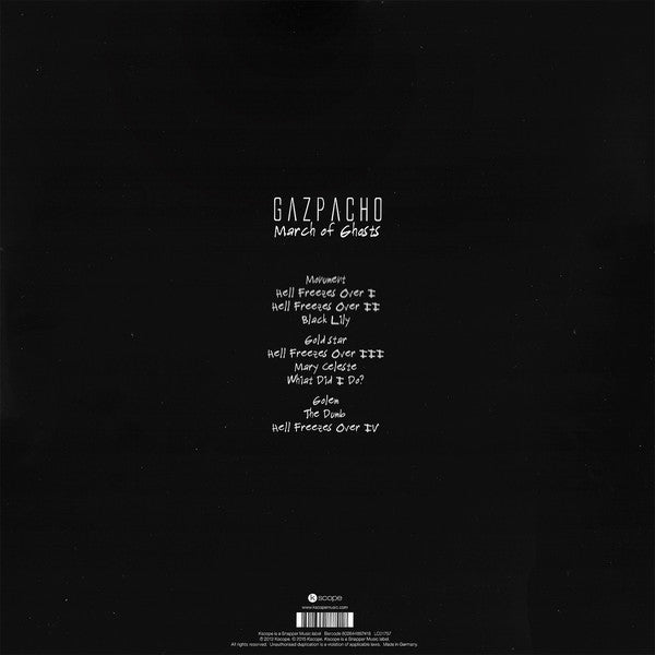 Gazpacho (2) : March Of Ghosts (2xLP, Ltd, 180)