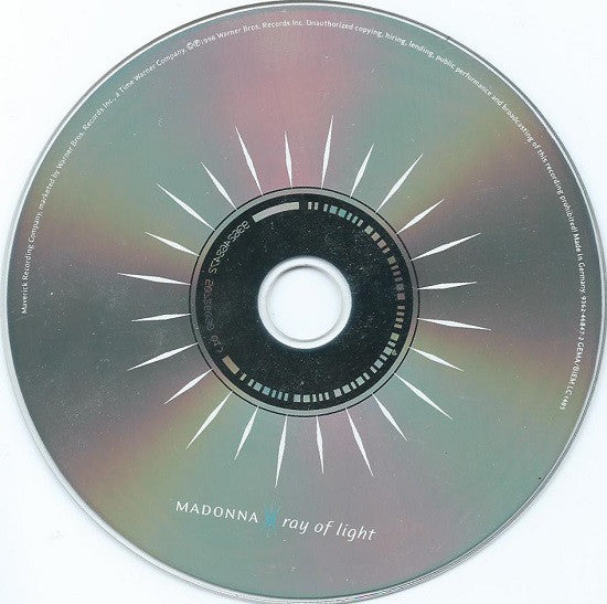 Madonna : Ray Of Light (CD, Album)