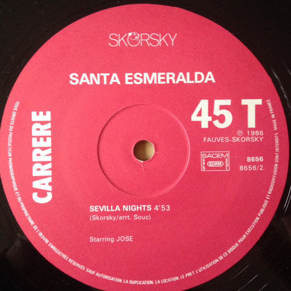 Santa Esmeralda : Don't Let Me Be Misunderstood (New Original Version 86) (12")