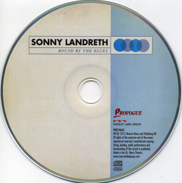 Sonny Landreth : Bound By The Blues (CD, Album)