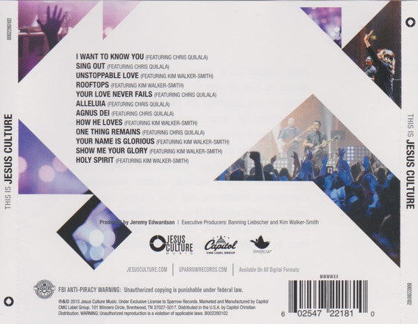 Jesus Culture : This Is Jesus Culture (CD, Comp)