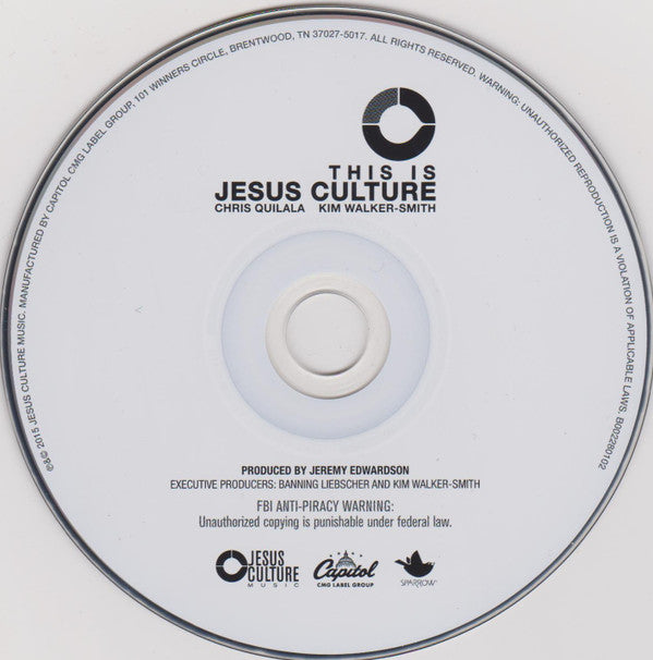 Jesus Culture : This Is Jesus Culture (CD, Comp)