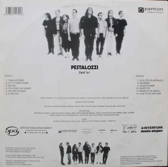 Pestalozzi : Zařiď to! (LP, Album)