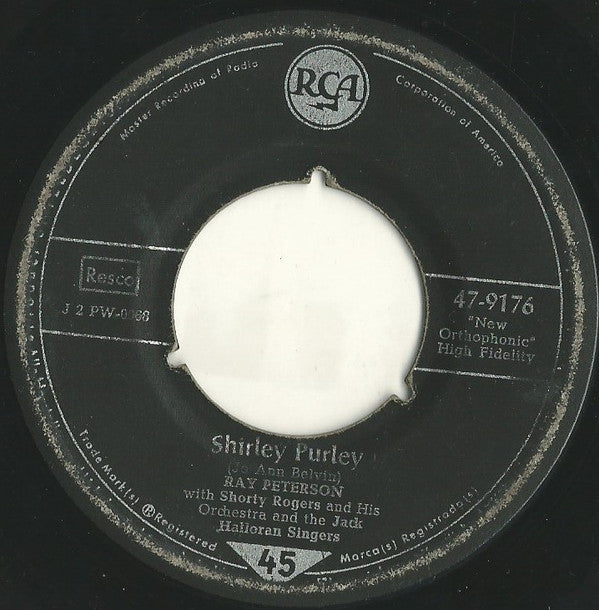 Ray Peterson With Shorty Rogers And His Orchestra And The Jack Halloran Singers : Fever (7")