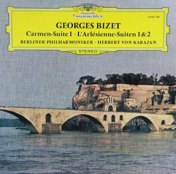 Georges Bizet / Berliner Philharmoniker, Herbert von Karajan : Carmen-Suite 1 • L'Arlésienne - Suiten 1 & 2 (LP)
