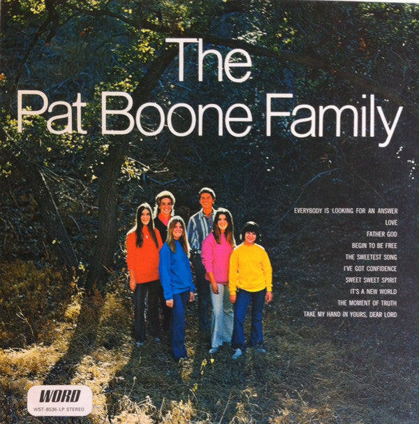 The Pat Boone Family : The Pat Boone Family (LP, Album)
