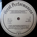 Various - Leonard Bernstein, The New York Philharmonic Orchestra : Favorite French Spectaculars (LP, Comp, RM)