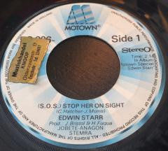Edwin Starr :  (S.O.S.) Stop Her On Sight / Twenty-Five Miles  (7", Single)