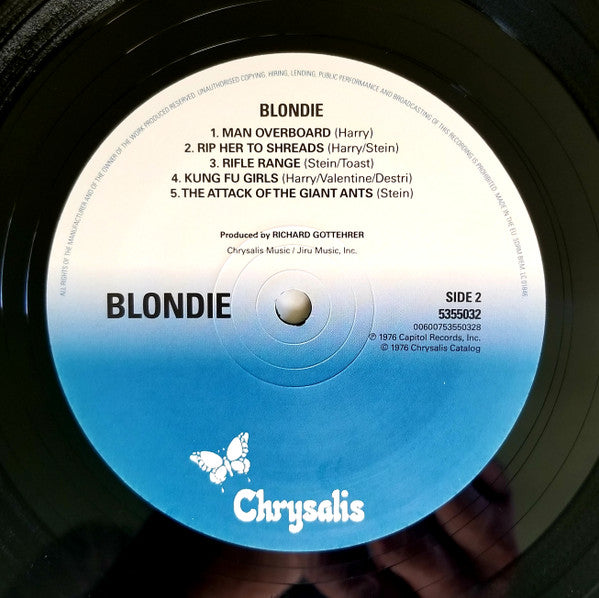 Blondie : Blondie (LP, Album, RE, 180)