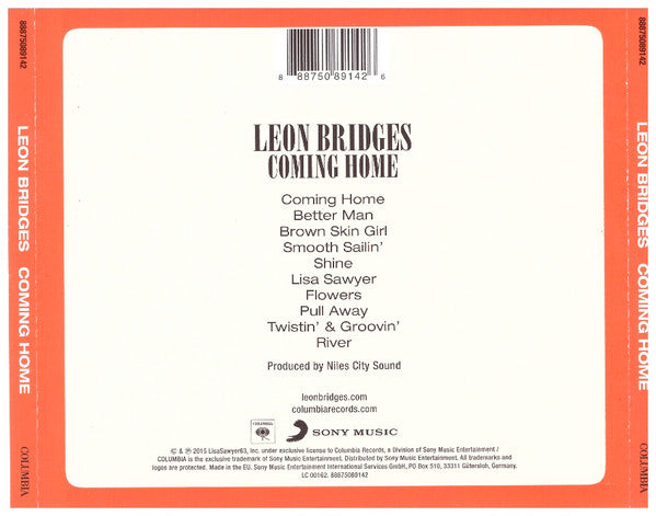 Leon Bridges : Coming Home (CD, Album)