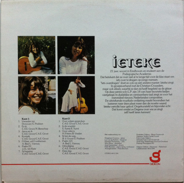 Ieteke Wijsman : Ieteke (LP, Album)