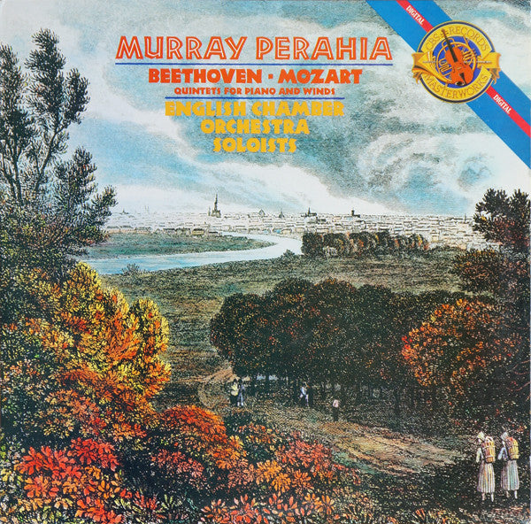 Murray Perahia - Ludwig van Beethoven / Wolfgang Amadeus Mozart, English Chamber Orchestra : Quintets For Piano And Winds (LP, Dig)