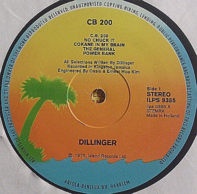 Dillinger : CB 200 (LP, Album)