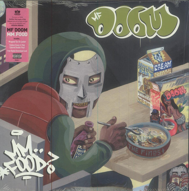 MF Doom - MM..Food - Green & Pink Vinyl (LP) - Discords.nl