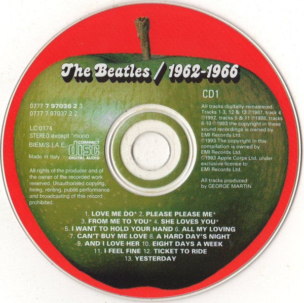 Beatles, The - 1962-1966 (CD) - Discords.nl