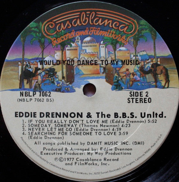 Eddie Drennon & The B.B.S. Unlimited : Would You Dance To My Music (LP, Album)