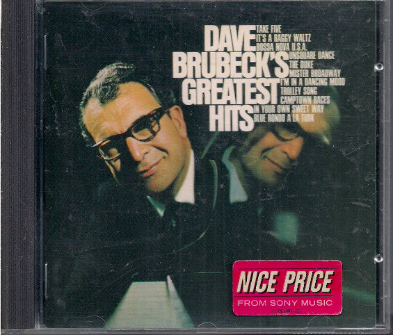Dave Brubeck : Dave Brubeck's Greatest Hits (CD, Comp, RE)