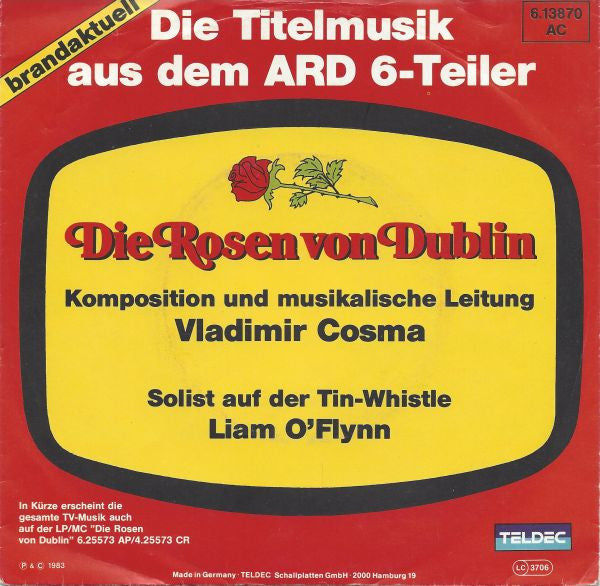 Orchester Vladimir Cosma : Die Rosen Von Dublin (7", Single)