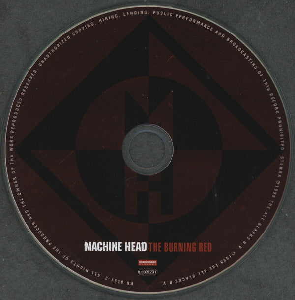 Machine Head (3) : The Burning Red (CD, Album, RE)