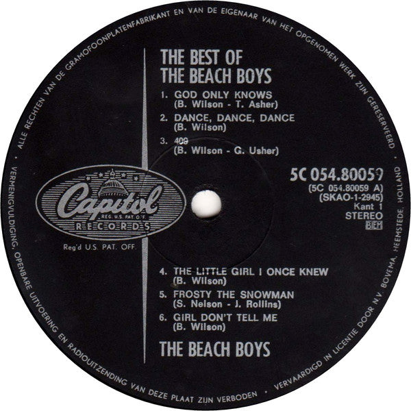 The Beach Boys : The Best Of The Beach Boys Vol.3 (LP, Comp)