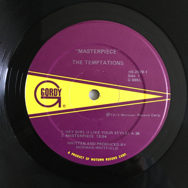 The Temptations : Masterpiece (LP, Album, Ind)