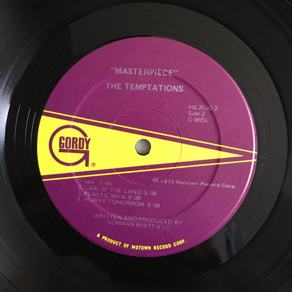 The Temptations : Masterpiece (LP, Album, Ind)