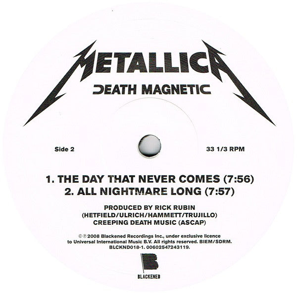 Metallica : Death Magnetic (2xLP, RE, Gat)