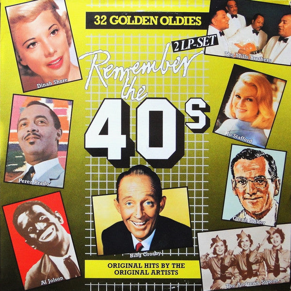 Various : Golden Hits Of The 40s (2xLP, Comp, Gat)