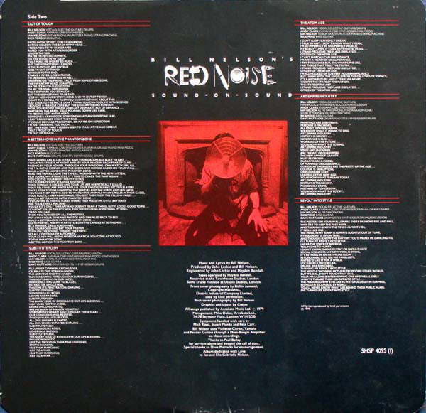 Bill Nelson's Red Noise* : Sound On Sound (LP, Album)