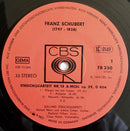 Juilliard String Quartet, Franz Schubert : Streichquartette Nr. 9 G-moll Op. Posth. D 173 / Nr. 13 A-moll Op. 29, D 804 / Nr. 15 G-dur Op. 161 D 887 (2xLP, Album, Gat)