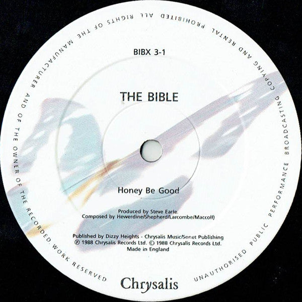 The Bible : Honey Be Good (12")