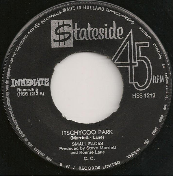 Small Faces : Itchycoo Park / I'm Only Dreaming (7", Single)
