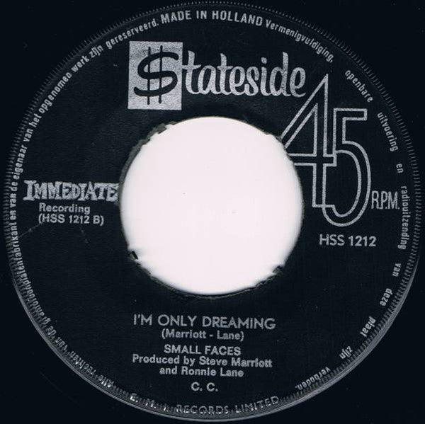 Small Faces : Itchycoo Park / I'm Only Dreaming (7", Single)