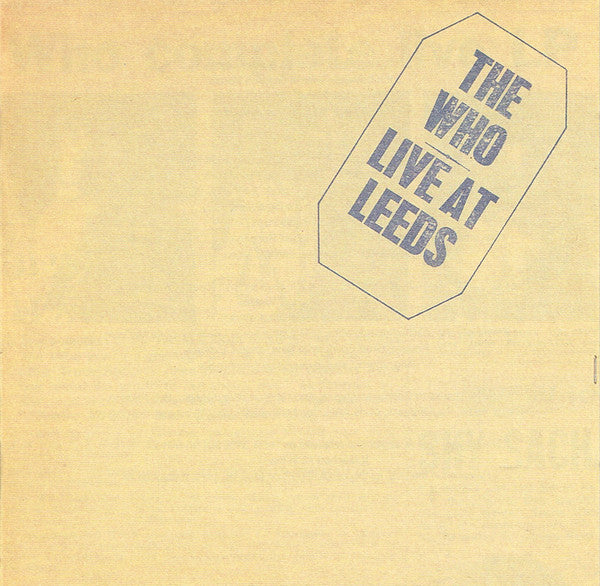 The Who : Live At Leeds (CD, Album, RE, RM, 25t)