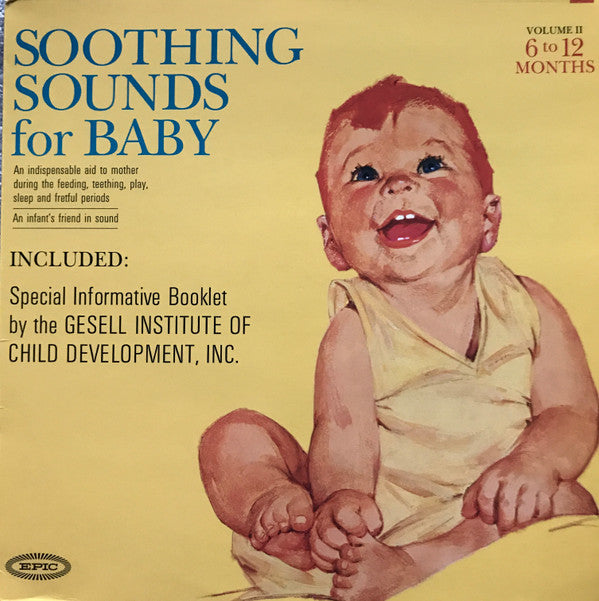 Raymond Scott : Soothing Sounds For Baby Volume II (6-12 Months) (LP, RE)
