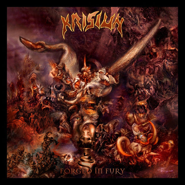 Krisiun : Forged In Fury (LP + LP, S/Sided, Etch + Album + CD, Album)