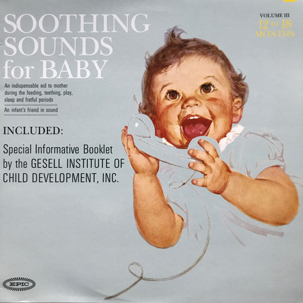 Raymond Scott : Soothing Sounds For Baby Volume III (12-18 Months) (LP, RE)