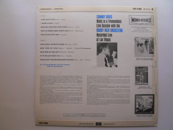 Sammy Davis Jr. / Buddy Rich : The Sounds Of '66 (LP, Album)