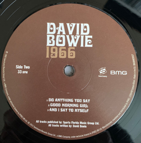 David Bowie : 1966 (LP, MiniAlbum, Comp, RE, 180)