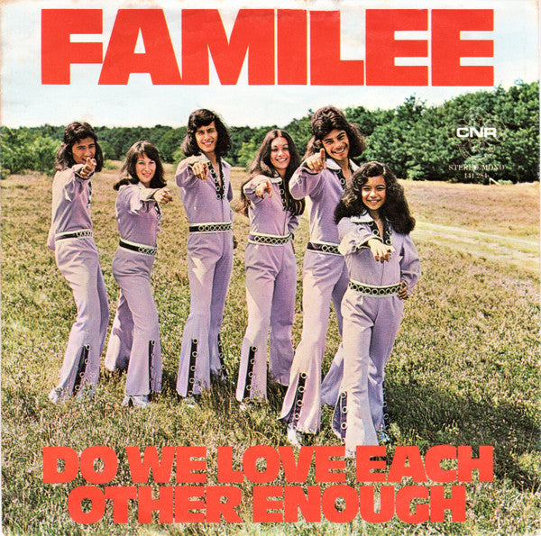 Familee : Do We Love Each Other Enough (7", Single)