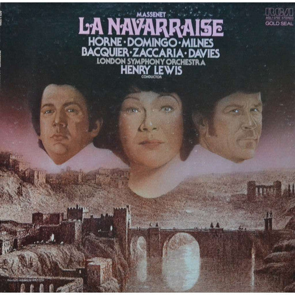 Jules Massenet, Henry Lewis, Marilyn Horne, Placido Domingo, Sherrill Milnes : La Navarraise (LP)