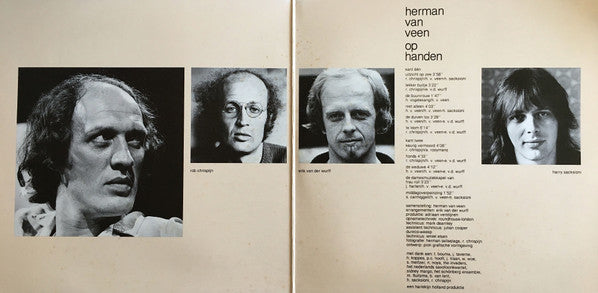Herman van Veen : Op Handen (LP, Album)