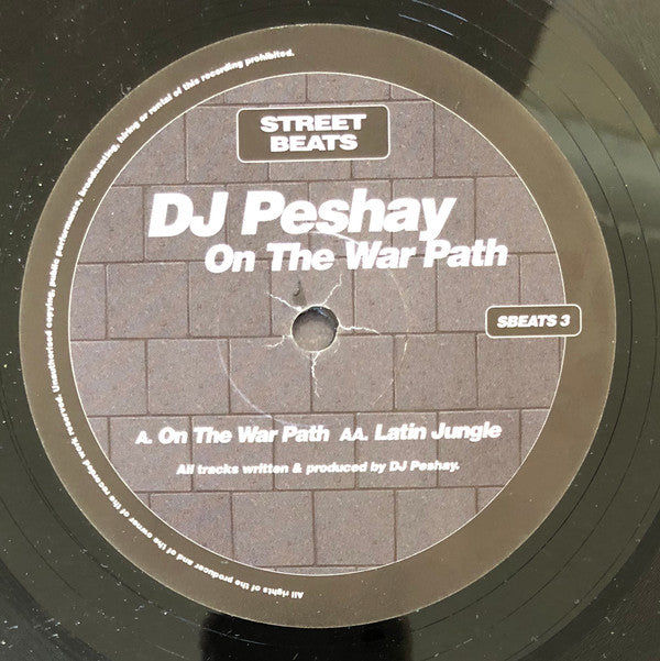 Peshay : On The War Path (12")