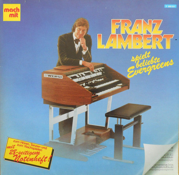 Franz Lambert : Franz Lambert Spielt Beliebte Evergreens (LP, Album, Gat)