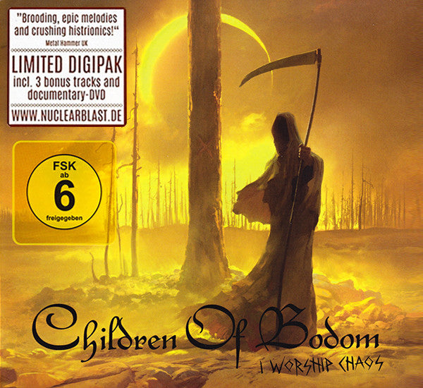 Children Of Bodom : I Worship Chaos (CD, Album + DVD-V, PAL + Ltd, Dig)