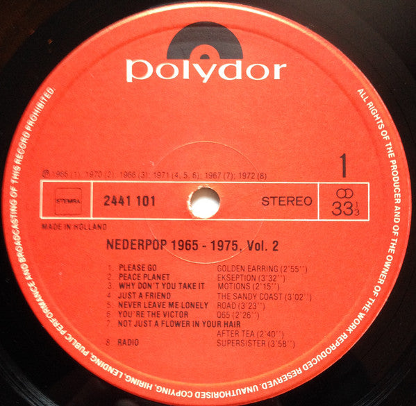 Various : Nederpop II 1965-1975 (LP, Comp)