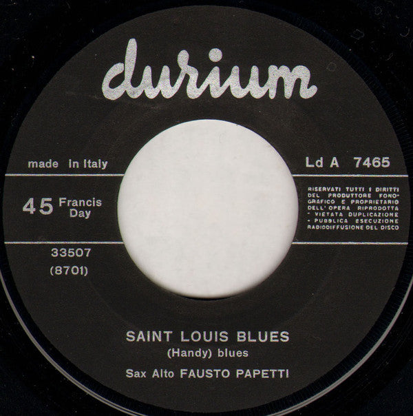 Fausto Papetti : Saint Louis Blues / Georgia On My Mind (7")