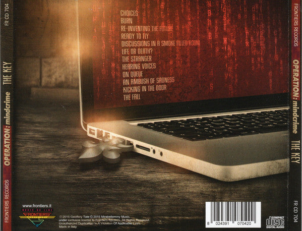 Operation: Mindcrime : The Key (CD, Album)
